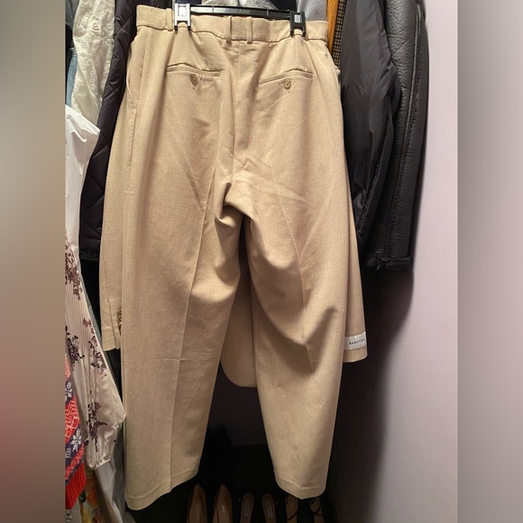 Babaton Agency Pant in Heather Oat Beige - Picture 10 of 10